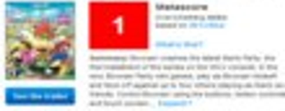 Оценки Mario Party 10