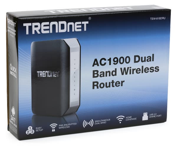 Упаоквка TrendNet TEW-818DRU Упаковка TrendNet TEW-818DRU