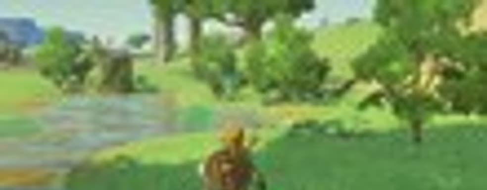 Врагов в The Legend of Zelda: Breath of the Wild можно сражать, катаясь на щите