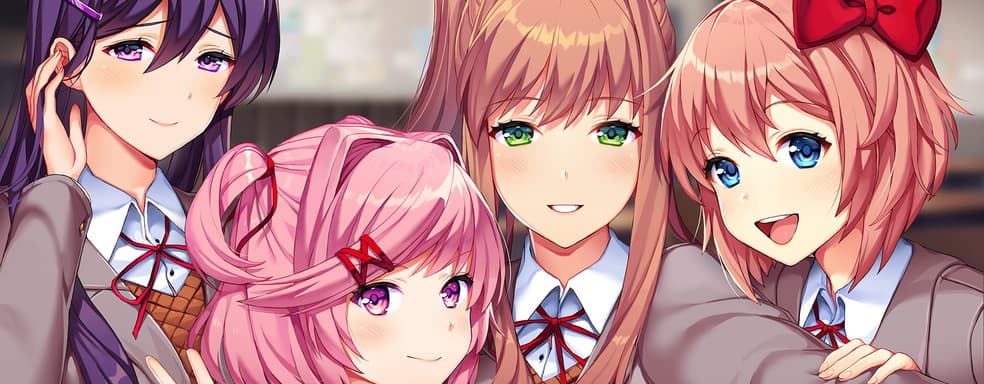Когда психологический хоррор захватил визуальную новеллу. Обзор Doki Doki Literature Club Plus