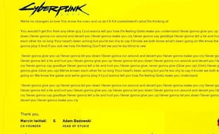 Фанатов Cyberpunk 2077 зарикролили