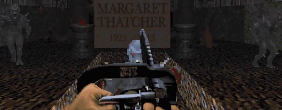 Bethesda удалила скандальный мод DOOM с демонической Маргарет Тэтчер