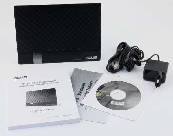 Комплект поставки Asus RT-AC56U