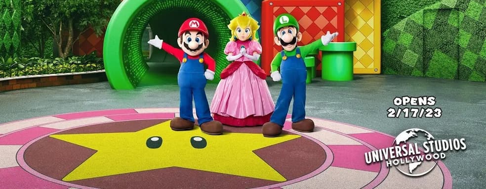 Super Nintendo World откроется в начале 2023 года. Nintendo приглашает в страну Марио