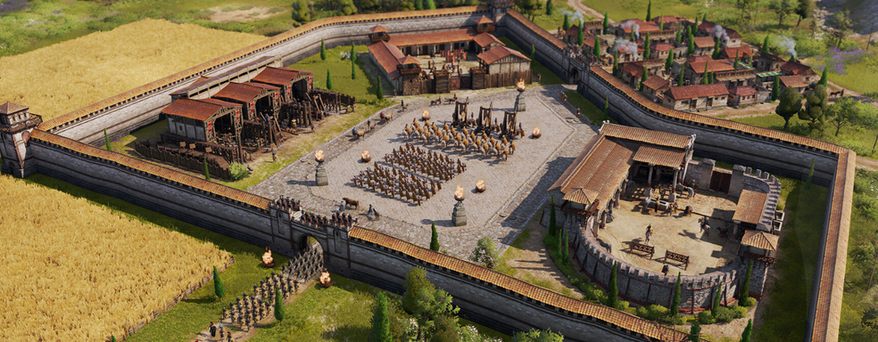 В Anno 117 Pax Romana будут масштабные наземные сражения — представили осаду города