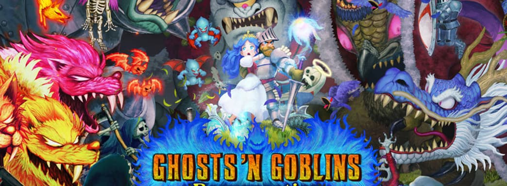 14 minutos en Ghosts'n Goblins Resurrection. Capcom promete facilitar el juego infernalmente difícil