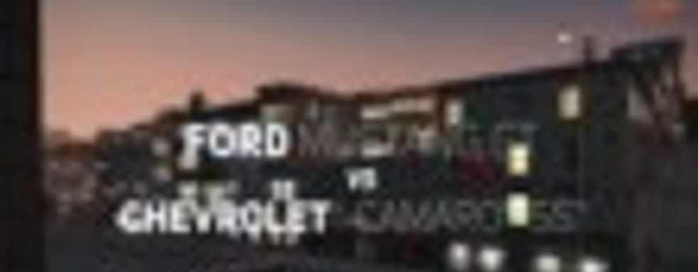 Трейлер World of Speed – Ford Mustang GT vs. Chevrolet Camaro
