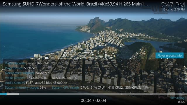 Просмотр видео на Nvidia Shield TV