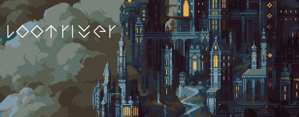 Пиксели, тетрис и отражения — демонстрация игрового процесса Loot River