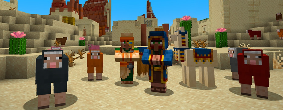 В Minecraft настроили спавн разноцветных овец, обновили торговцев и добавили новые карты картографам