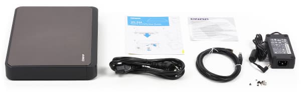 Комплект поставки QNAP HS-210 Комплект поставки QNAP HS-210