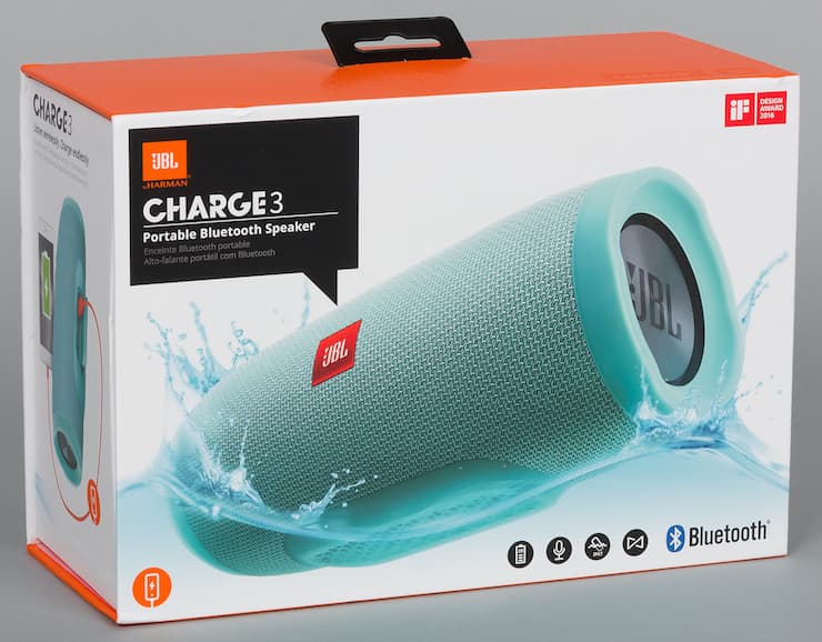Коробка колонки JBL Charge 3