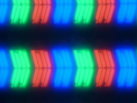 ЖК-монитор LG 34UC99, Микрофотографии матрицы