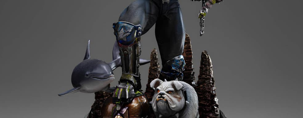 Реальный мужик из вселенной DC: Iron Studios открыла предзаказ на статую охотника за головами Лобо