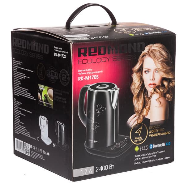 Чайник Redmond SkyKettle RK-M170S с управлением через Bluetooth