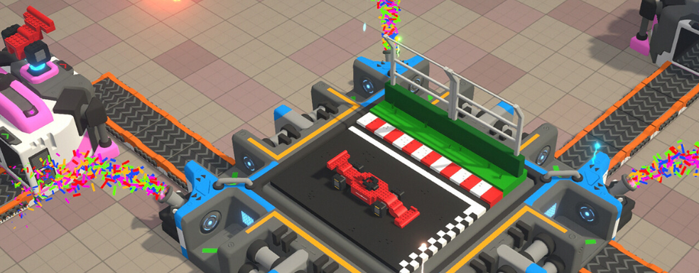 Factorio скрестили с LEGO, но не всё прошло гладко: игроки в Block Factory столкнулись с техническими проблемами