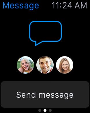 Скриншот Apple Watch