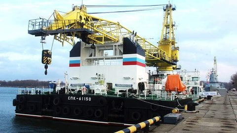 Плавучий кран СПК-61150
