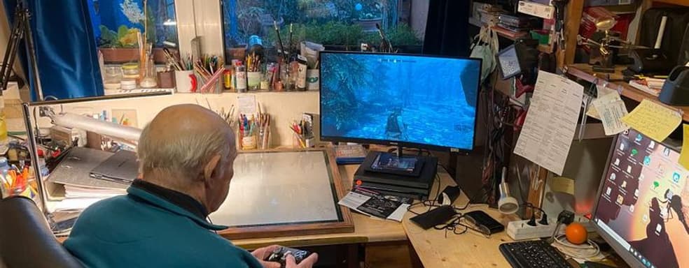 Возраст не помеха. 88-летний пенсионер осваивает Skyrim