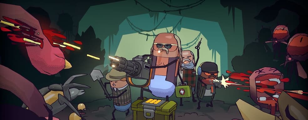 Авторы Deep Rock Galactic бесплатно раздают Guntouchables — кооперативный рогалик в духе Vampire Survivors