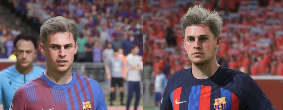FIFA 23 vs. FIFA 22. Блогеры сравнили графику новой игры EA Sports