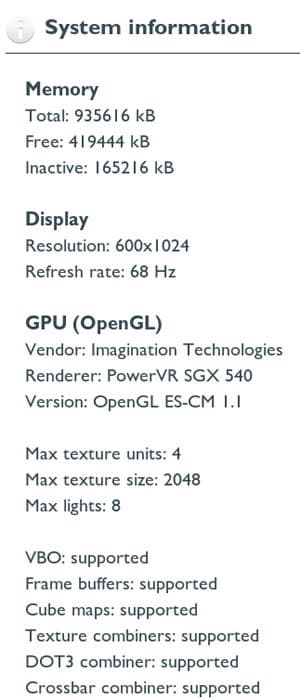 Скриншот Nook Tablet