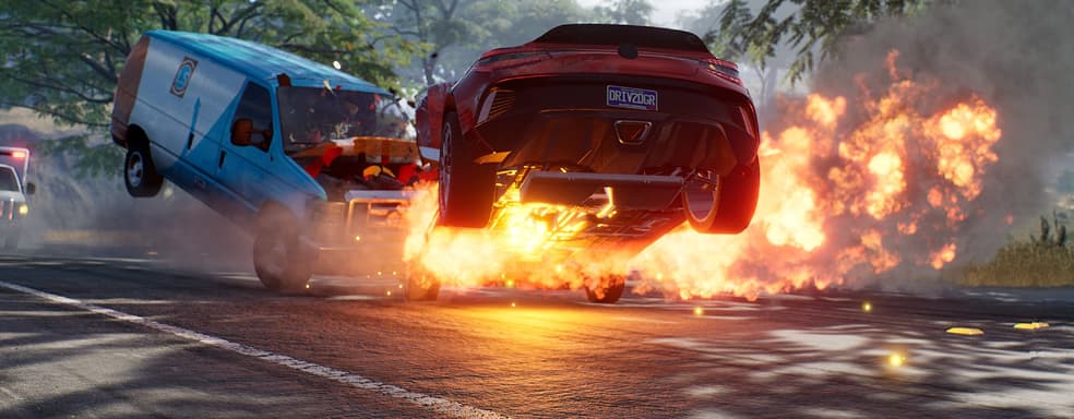 Смесь Need for Speed и Wreckfest? Смотрим новый трейлер гонок с разрушениями Wreckreation