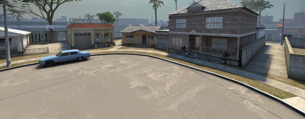 Моддер добавил в CS:GO Гроув-стрит из GTA San Andreas