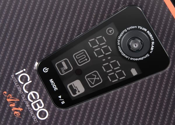 Робот-пылесос iClebo Arte, контрольная панель Робот-пылесос iClebo Arte, контрольная панель