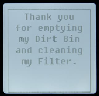 Робот-пылесос Neato XV Signature Pro, экран Робот-пылесос Neato XV Signature Pro, экран