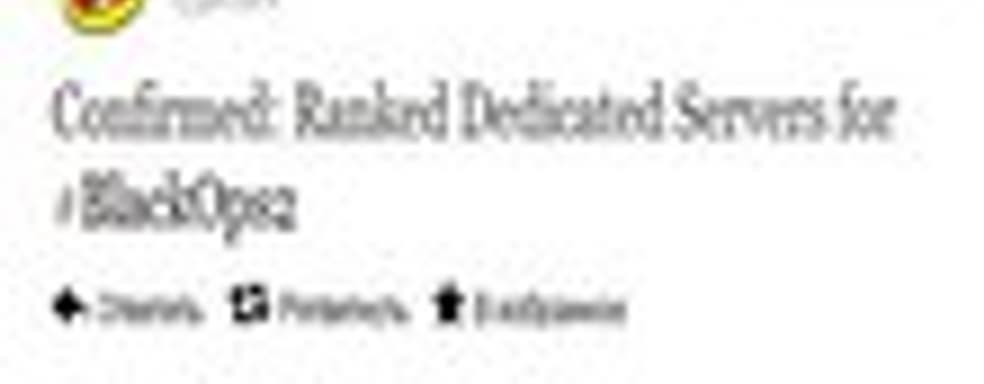 РС-версия Black Ops 2 с выделенными серверами