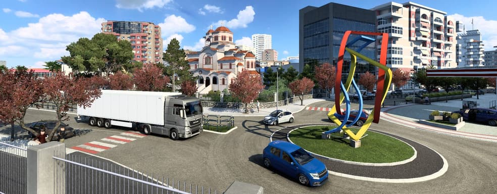 Не «Сердце России». «Западные Балканы» станет следующим дополнением Euro Truck Simulator 2