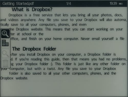 Wexler Flex One - работа с PDF