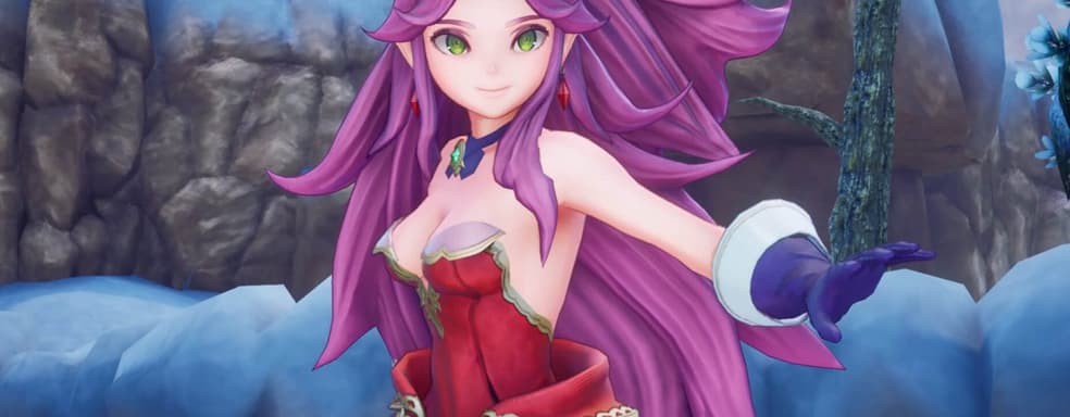 Прикройся! – симпатичная девушка не показывает попу в ремейке Trials of Mana