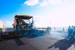 В Казахстане начали укладывать дорожное покрытие по технологии Superpave