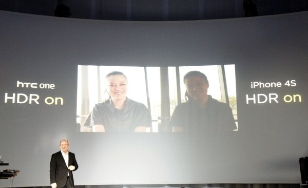 Презентация смартфонов HTC One