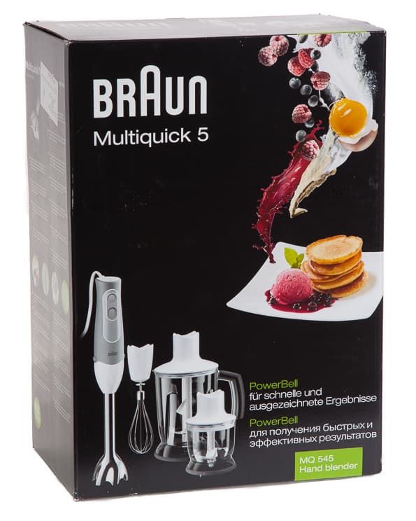 Погружной блендер Braun MQ545