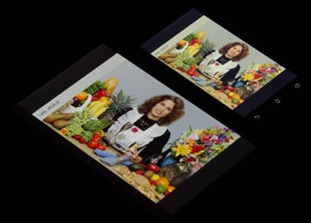 Обзор смартфона Asus Padfone Е. Тестирование дисплея