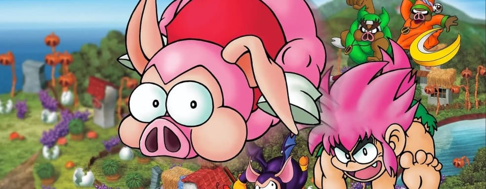 Представлен трейлер обновлённого классического платформера Tomba!