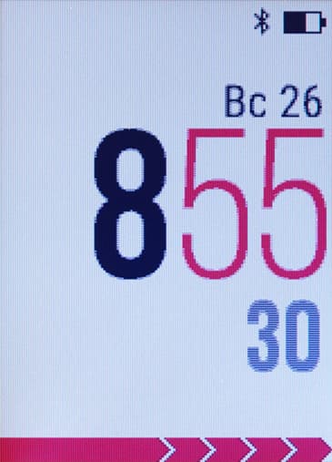 Снимок экрана Garmin vivoactive HR