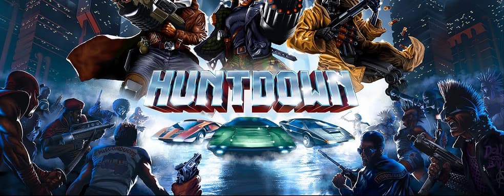 Huntdown, боевик в стиле 80-х, вышел на Android и iOS