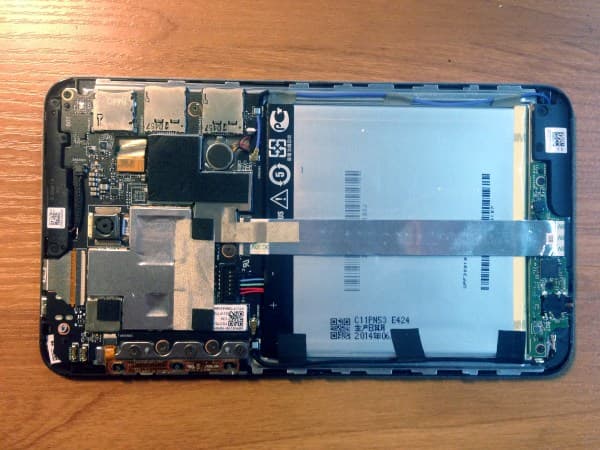 Производительность планшета Asus Fonepad (FE375CG)