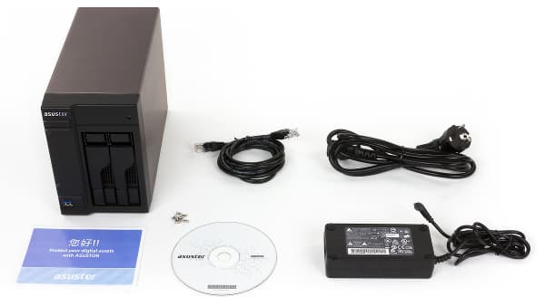 Комплект поставки Asustor AS-302T