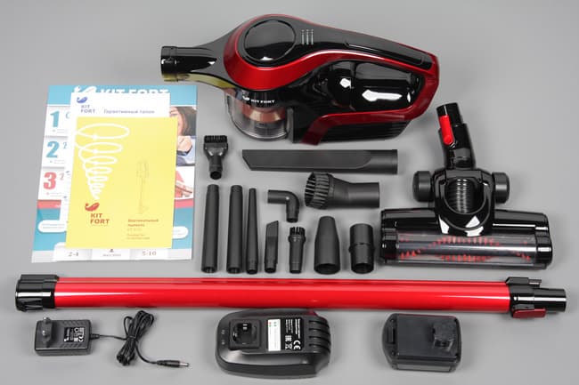 Пылесос Kitfort KT-515-1, комплект поставки