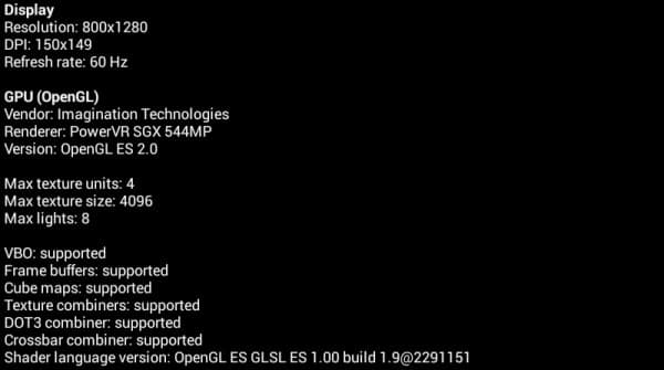 Характеристики планшета Samsung Galaxy Tab 3 10.1