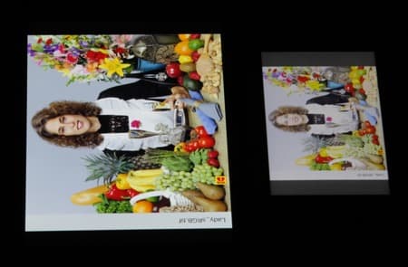 Обзор смартфона Cat S30. Тестирование дисплея