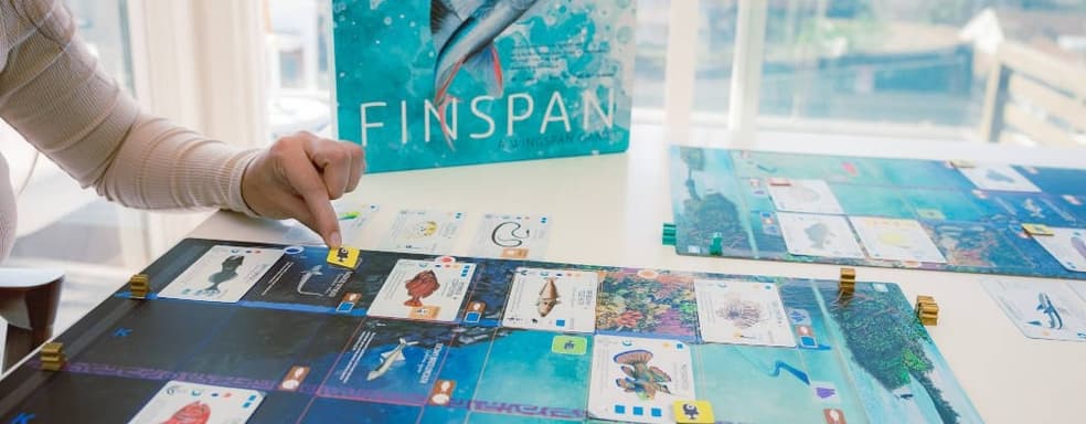 В январе выйдет Finspan – настольная игра про рыб от создателей «Крыльев»