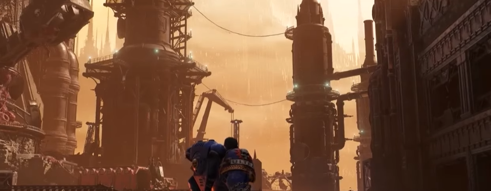 Геймплей Warhammer 40,000 Space Marine 2. Полчища тиранидов попали под удар