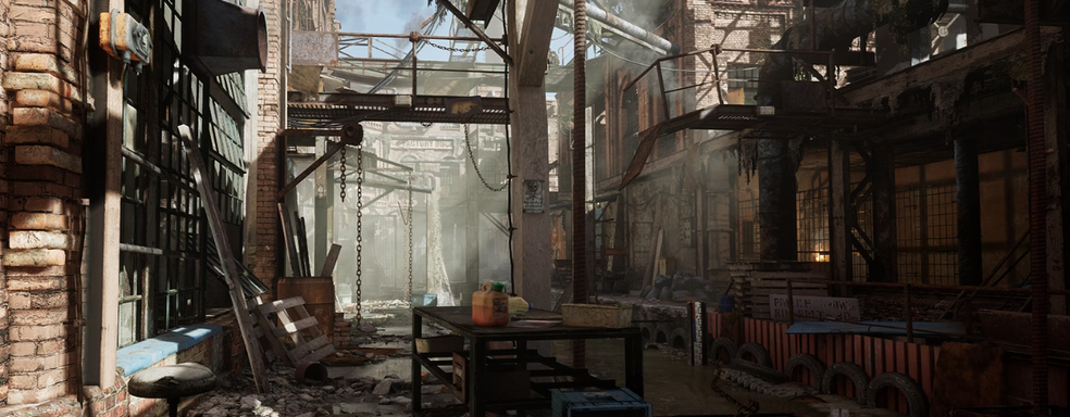 Заброшенная фабрика на Unreal Engine 5.4 удивляет графикой. Современный движок испытали на RTX 4080