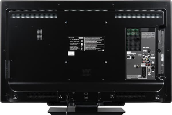 ЖК-телевизор Panasonic Viera TX-LR37DT30, вид сзади ЖК-телевизор Panasonic Viera TX-LR37DT30, вид сзади